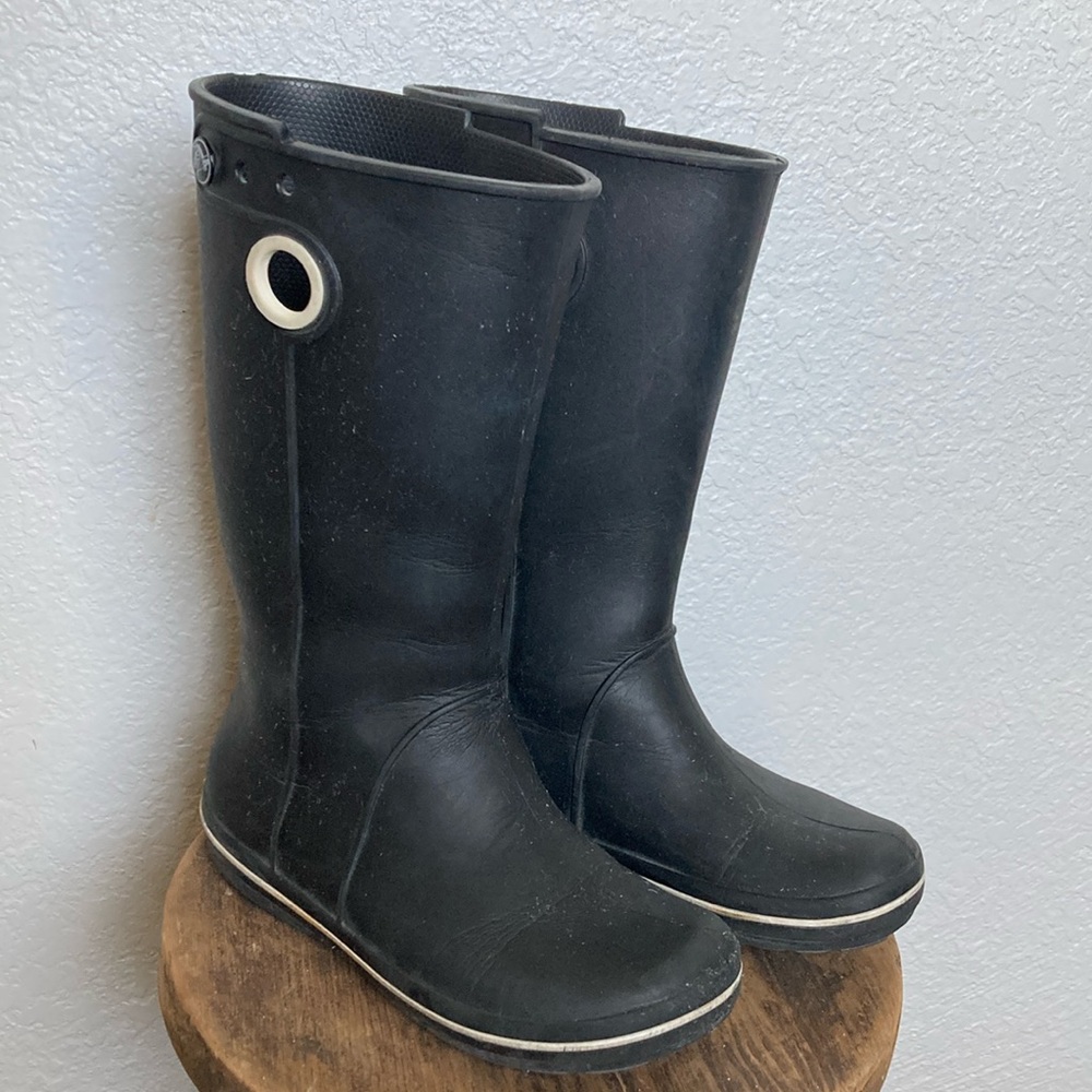 Crocs rain boots